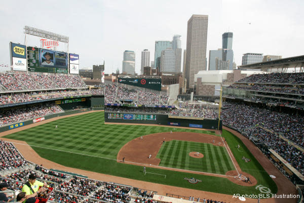 MLB Stadium Tour #3 - Target Field (Braves vs Twins)