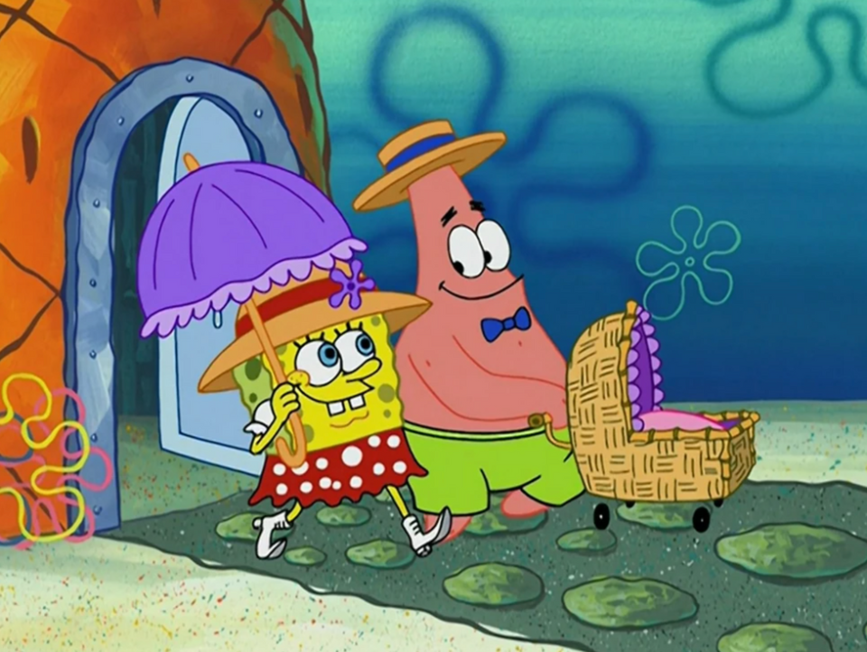 spongebob and patrick