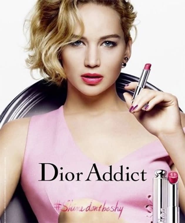 Her 2015 Dior campaign.