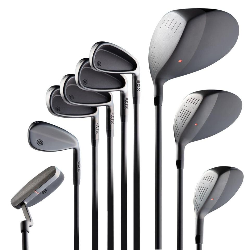 <p><strong>Stix</strong></p><p>stix.golf</p><p><strong>$594.15</strong></p><p><a href="https://go.redirectingat.com?id=74968X1596630&url=https%3A%2F%2Fstix.golf%2Fproducts%2Fstix-golf-clubs-9-piece-casual-set%3Fvariant%3D39286695526466&sref=https%3A%2F%2Fwww.menshealth.com%2Ftechnology-gear%2Fg27207975%2Fbest-golf-gifts%2F" rel="nofollow noopener" target="_blank" data-ylk="slk:Shop Now" class="link ">Shop Now</a></p><p>Nine clubs in all, this set is perfect for elevating your golf game. The sleek set is modern in look and made with precision, meaning your golf score is about to improve.</p>