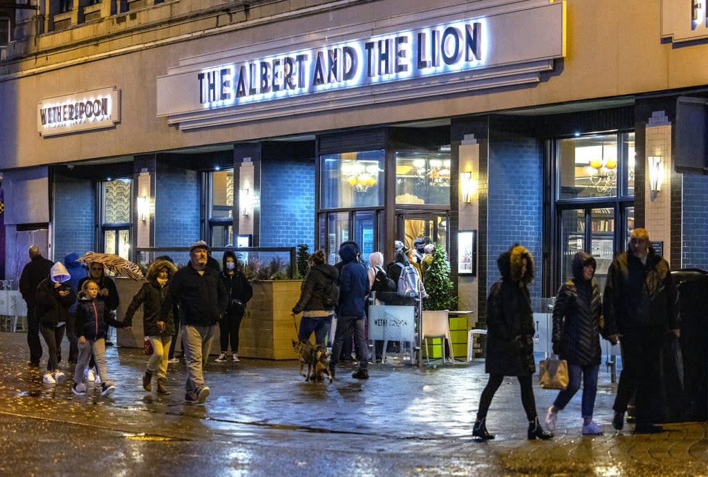 Pub chain Wetherspoons has reduced the price of some drinks to 99p (Peter Byrne/PA) (PA Archive)