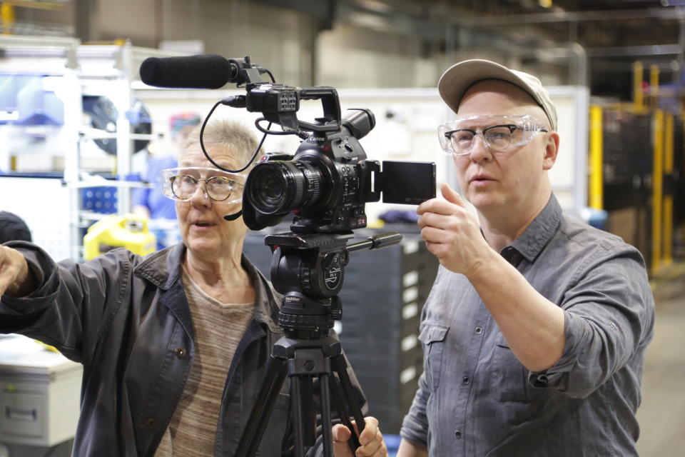 "American Factory" co-directors Julia Reichert (left) and Steven Bognar (right). Their documentary is the first Netflix project to be released under the banner of Barack and Michelle Obama's production company, Higher Ground Productions. (Photo: Netflix)