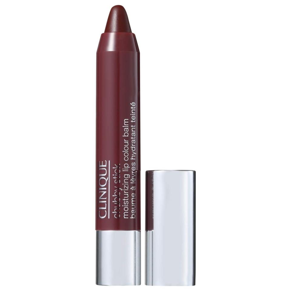 3) Chubby Stick Moisturizing Lip Colour Balm in Richer Raisin