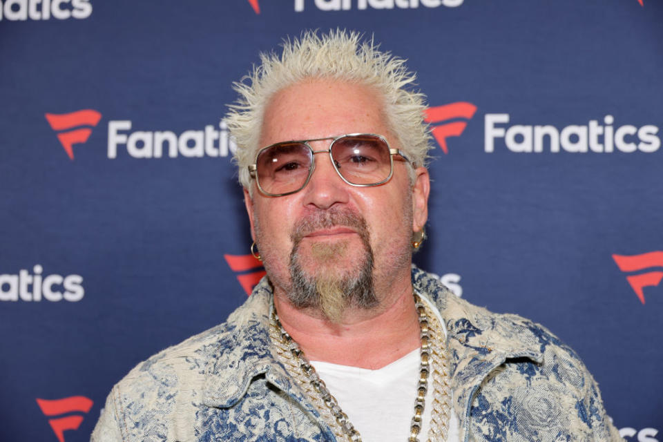 Closeup of Guy Fieri