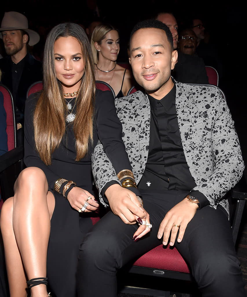 Chrissy Teigen and John Legend