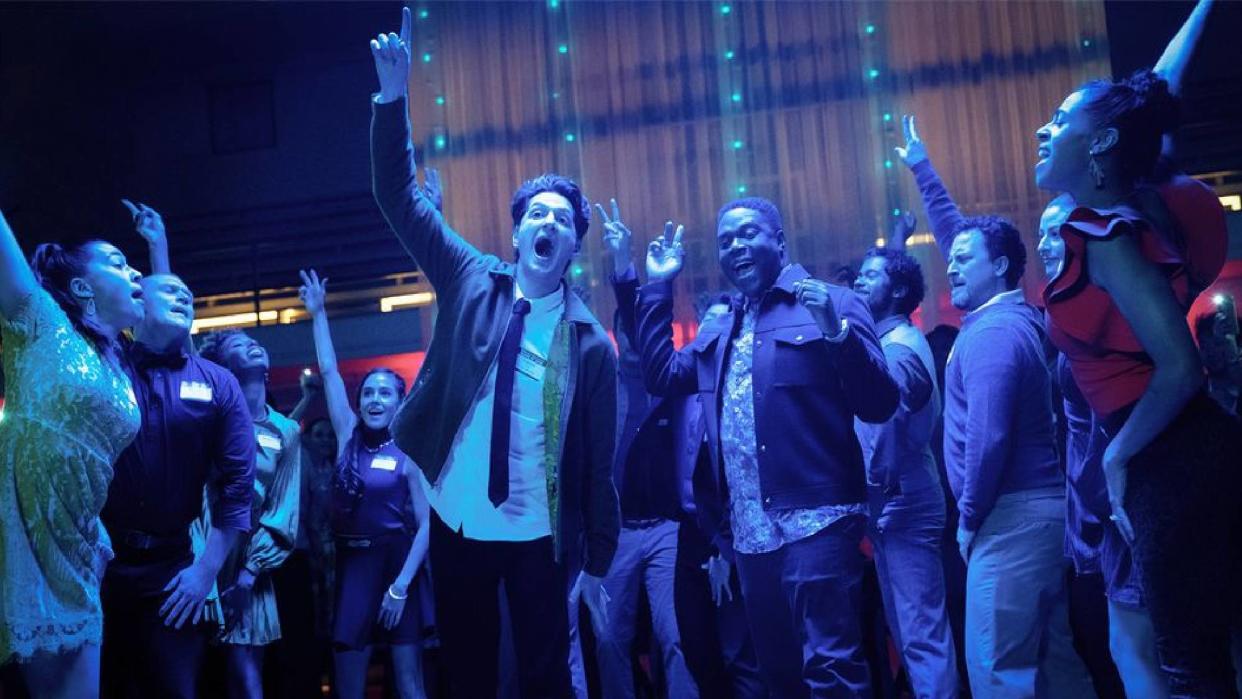  Ben Schwartz as Yasper and Sam Richardson as Aniq in The Afterparty. 