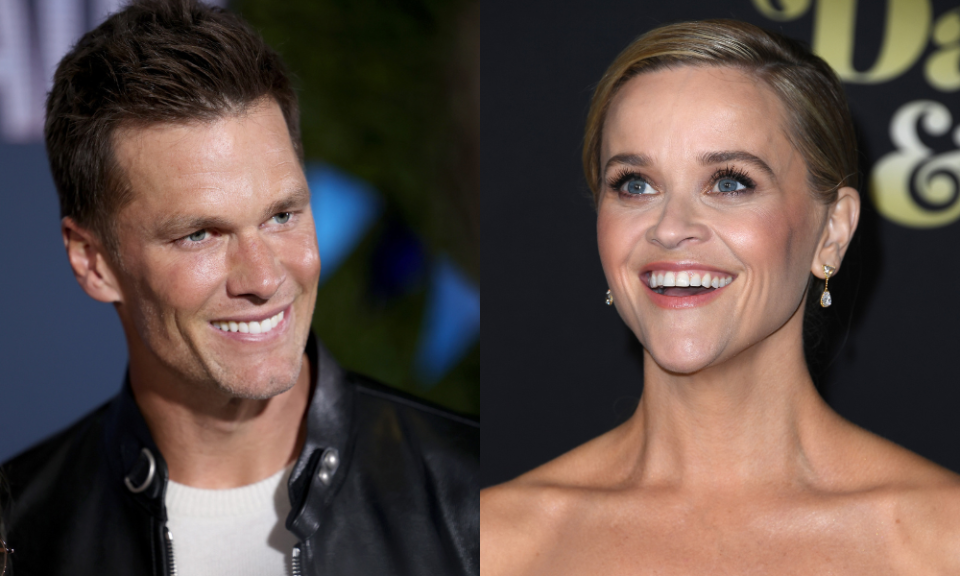 Tom Brady, Reese Witherspoon. Images: Getty