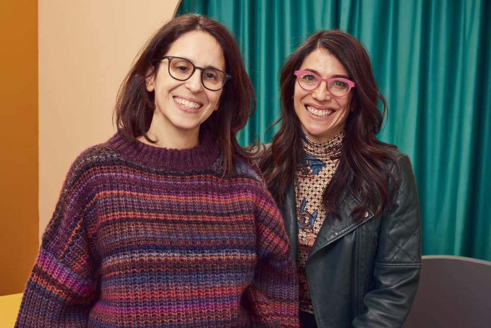 Davina Pardo and Leah Wolchok - Credit: Getty Images for Stacy's Pita Ch