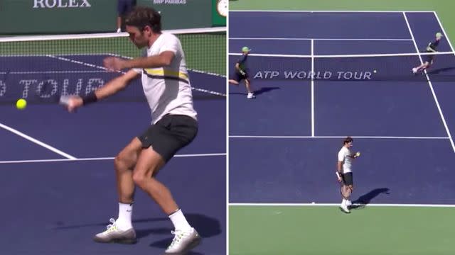 Poor ball kids. Image: Tennis TV