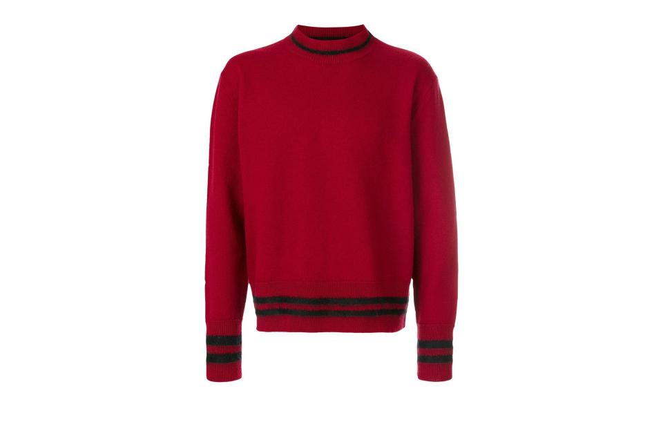 Marni stripe detail sweater