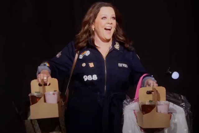 <p>MTV</p> Melissa McCarthy surprises the queens on RuPaul's Drag Race season 16