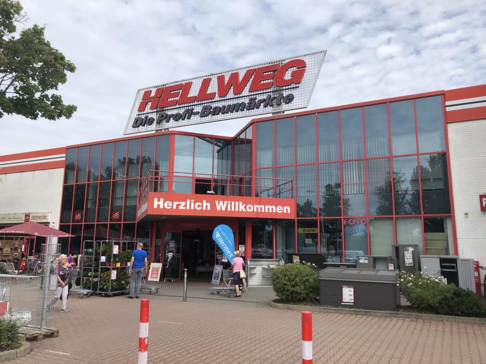 Eine Hellweg-Filiale in Potsdam.