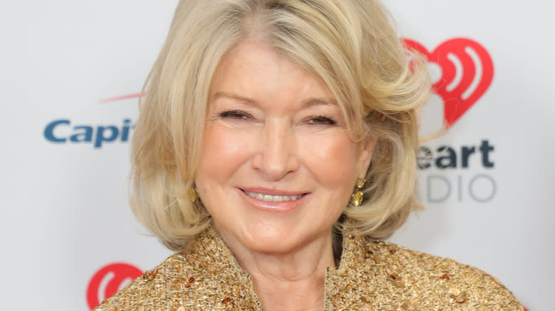 Martha Stewart smiling