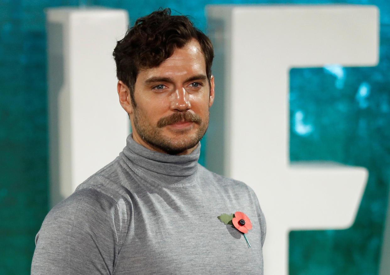 Actor Henry Cavill has fond memories of his mustache.