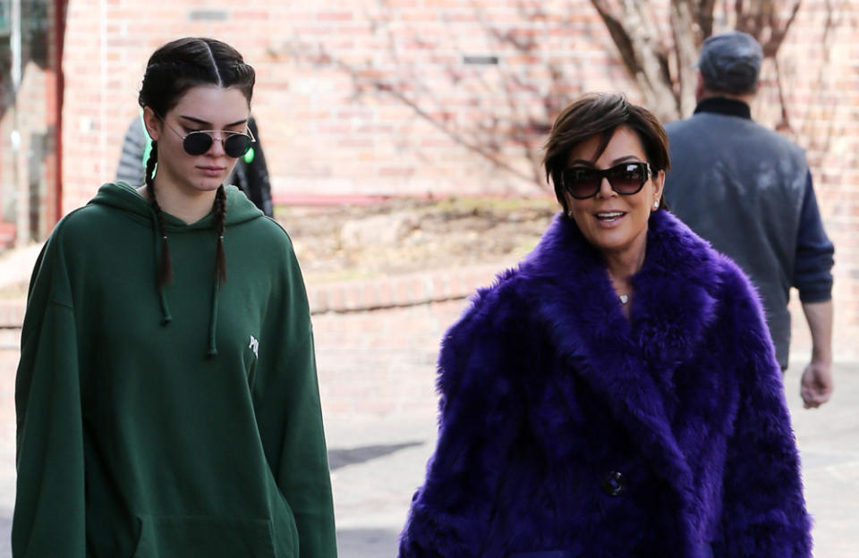 Kris, Kendall et Kylie Jenner