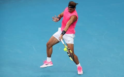 Nadal goes for power - Credit: REUTERS