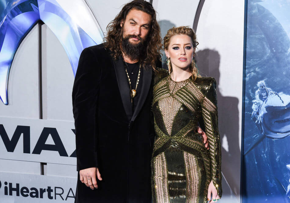 Amber Heard con Jason Momoa / Cortesía 