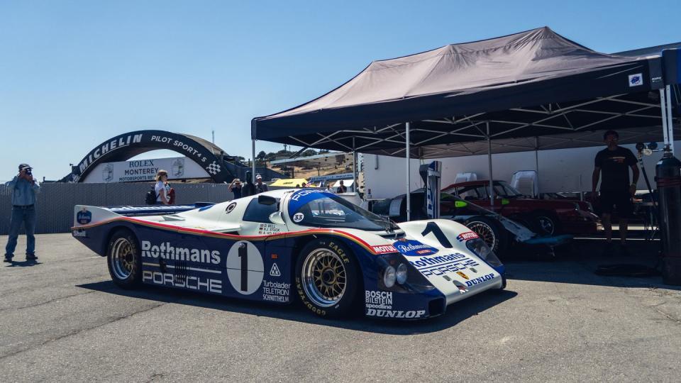 pebble beach cars at laguna seca