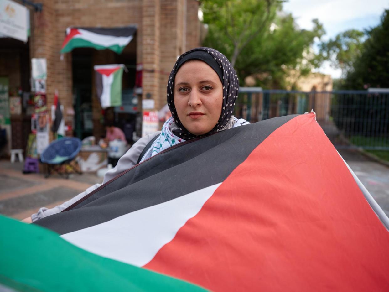 <span>For Sydney resident Yusra Metwally, Ramadan this year will be a subdued affair because of her deep concern for the plight of Palestinians in Gaza.</span><span>Photograph: Bahram Mia/The Guardian</span>