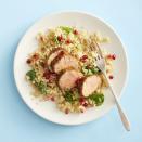 <p>Pork tenderloin is lean and luscious — especially with a sweet and savory mustard-marmalade glaze.</p><p><em><a href="https://www.goodhousekeeping.com/food-recipes/a30392190/pork-tenderloin-with-quinoa-pilaf-recipe/" rel="nofollow noopener" target="_blank" data-ylk="slk:Get the recipe for Pork Tenderloin With Quinoa Pilaf »;elm:context_link;itc:0;sec:content-canvas" class="link ">Get the recipe for Pork Tenderloin With Quinoa Pilaf »</a></em></p>