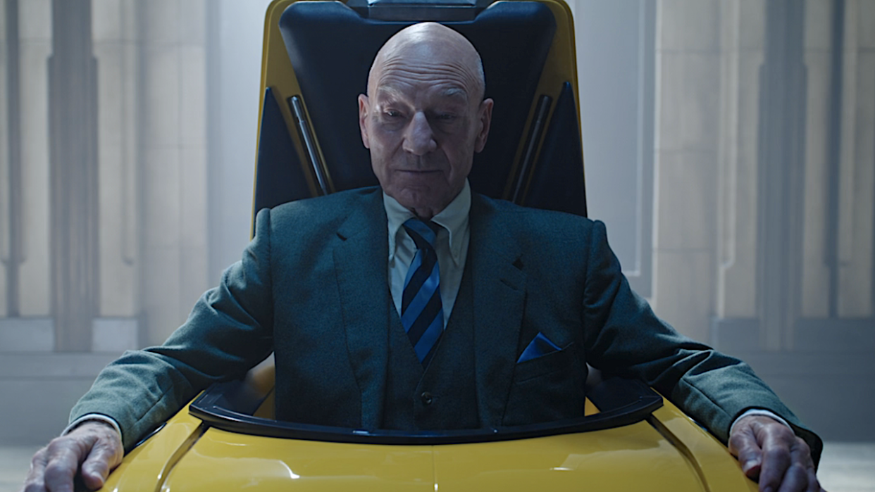  Patrick Stewart as Professor Charles Xavier. 