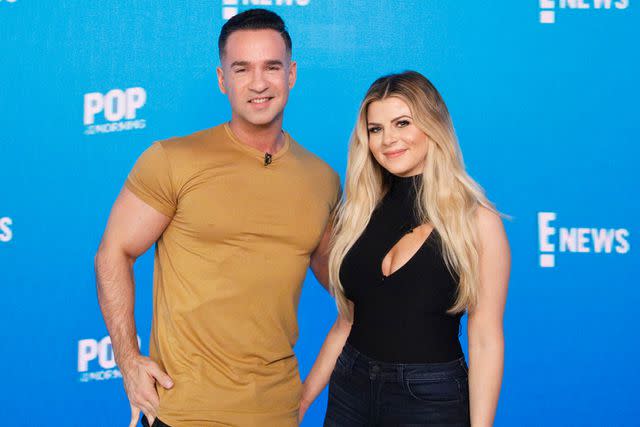 <p>Lars Niki/E! Entertainment/NBCU Photo Bank via Getty </p> Mike The Situation Sorrentino and his wife Lauren