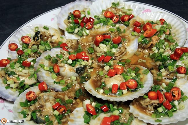 阿正師美食--北海道扇貝
