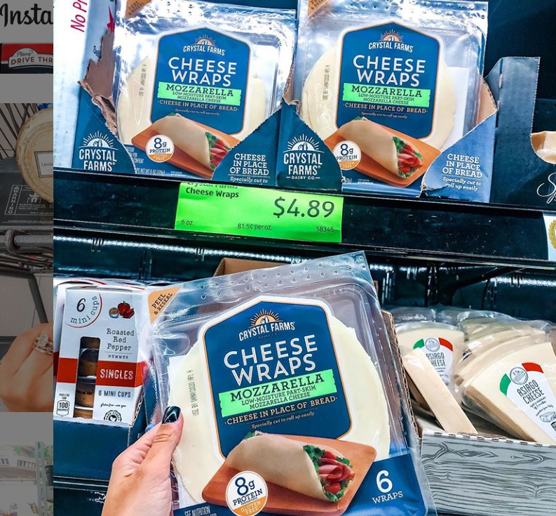 <p>Why stop at putting cheese in your wrap when you can <em>wrap your wrap in cheese?</em> Many of us live in a constant pursuit of how to get more cheese into our lives, and Crystal Farms came to the rescue with wraps made of cheese. They're keto-friendly, too! Of course, Aldi has <a href="https://www.instagram.com/aldi.mademedoit/" rel="nofollow noopener" target="_blank" data-ylk="slk:shoppers;elm:context_link;itc:0;sec:content-canvas" class="link ">shoppers</a> covered and makes sure to stock these genius creations.</p>