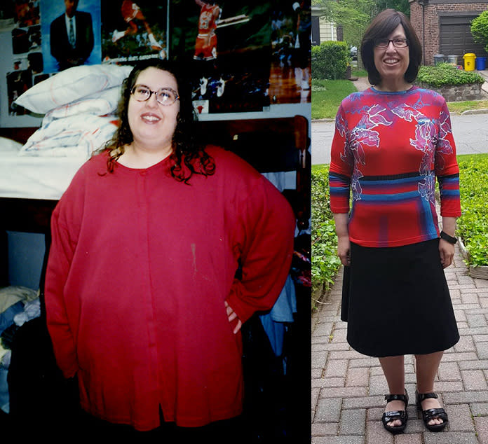 Esther Hollander now helps others achieve their weight-loss goals.