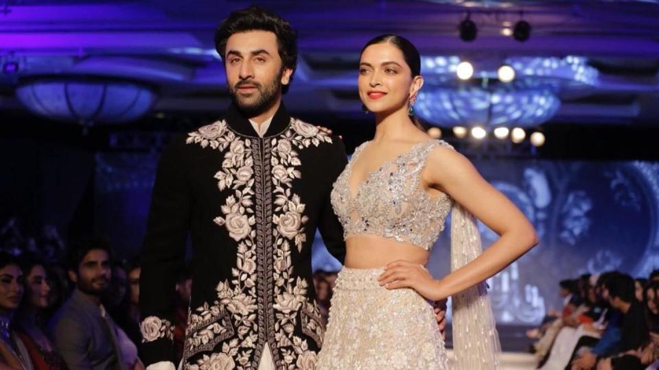 Ranbir Kapoor with Deepika Padukone