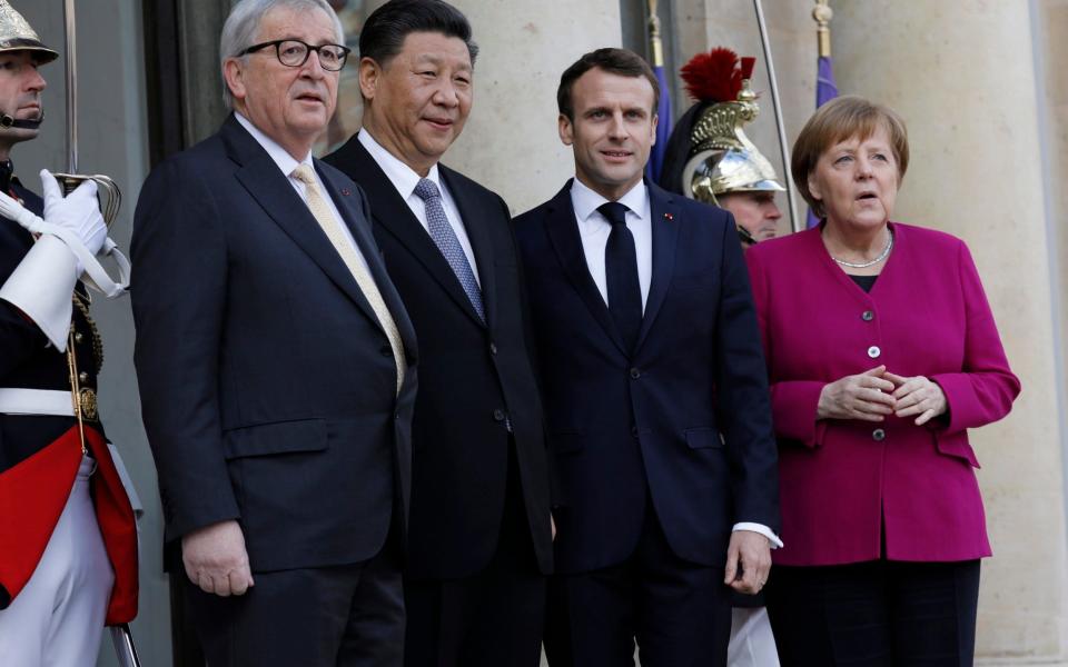 European leaders call for a win-win situation with China with more trade reciprocity - Corbis News