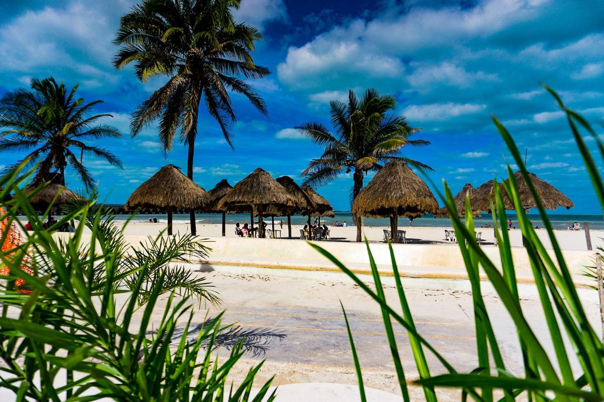 Playa Progresso is the closest beach to the Yucatan capital of Merida. While most travelers stay in the Cancun area, adventure seekers travel to the powdery sands of the Yucatan State.