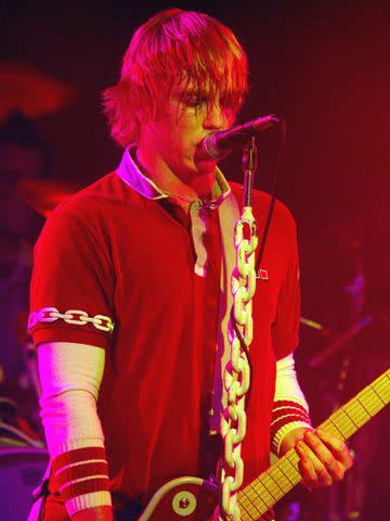 <p>Kevin Winter/ImageDirect</p> Cher's son Elijah Blue Allman in concert at the Roxy Theatre in West Hollywood, CA on September 13, 2002.