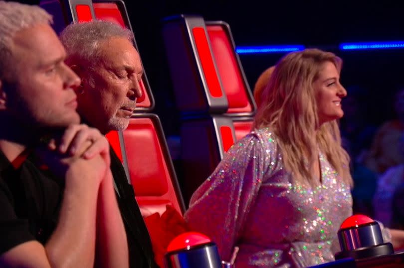 Olly and Tom on The Voice