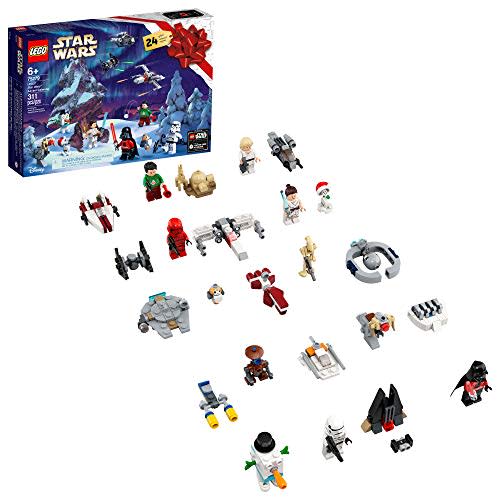 LEGO Star Wars Advent Calendar 75279 Building Kit for Kids, Fun Calendar with Star Wars Buildable Toys Plus Code to Unlock Character in Star Wars: The Skywalker Saga Game, New 2020 (311 Pieces) (Amazon / Amazon)