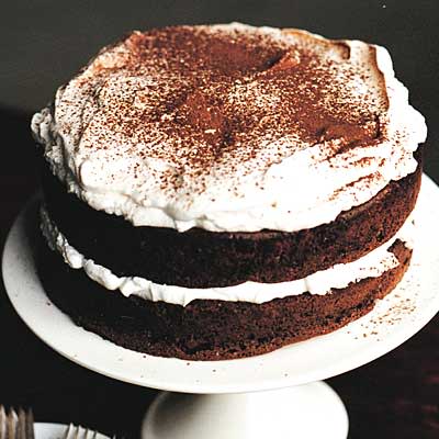 Our Cranberry Chocolate Cake recipe calls for Rummy Whipped Cream (yum).