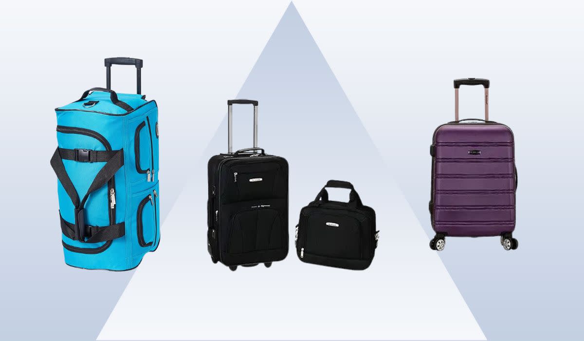 Three types of rolling luggage