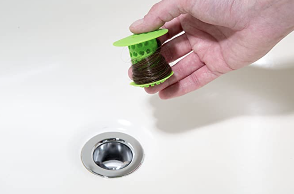 Say goodbye to hair clogging up your drain. (Photo: Amazon)