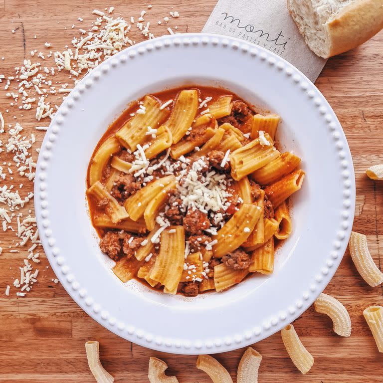 ¿Qué tal unos rigatoni para calentar el invierno?