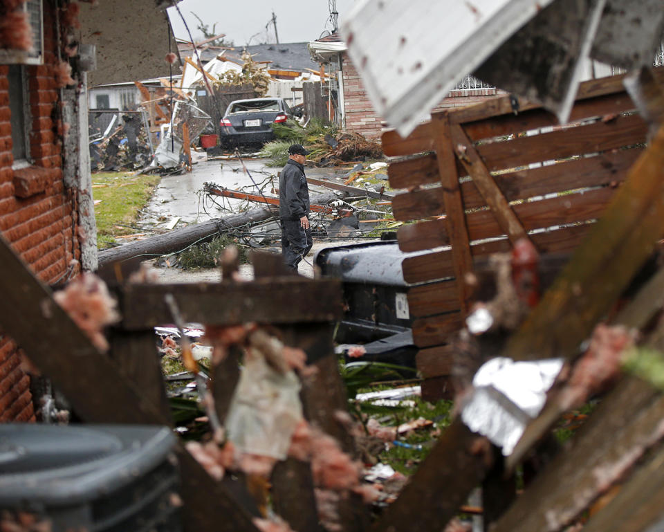 Tornadoes touch down in southern Louisiana