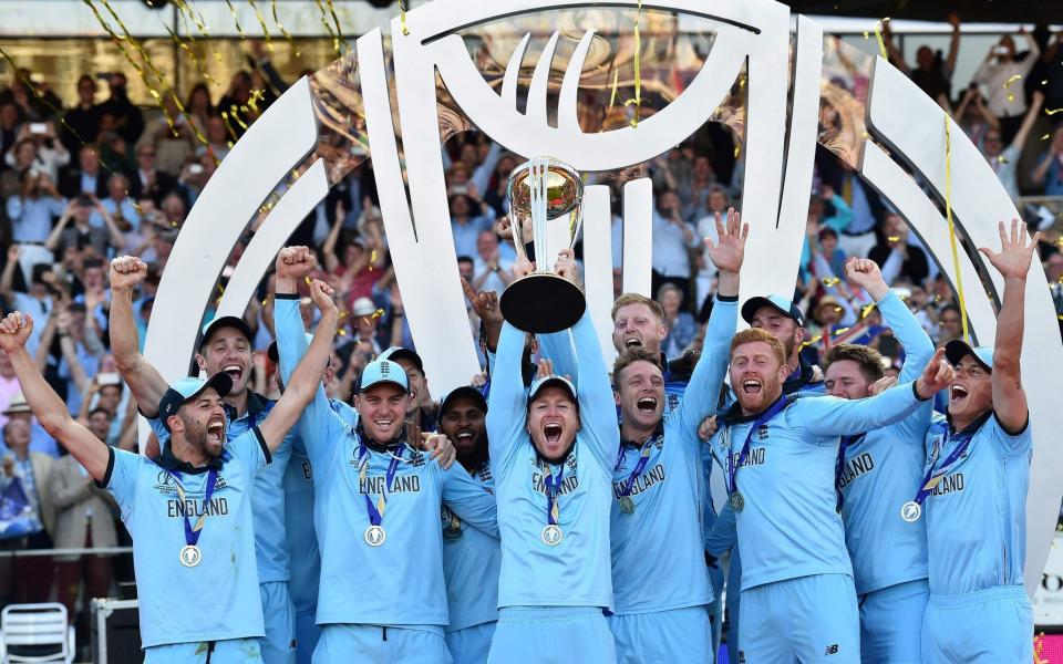 Telegraph readers shared their reactions to England's Cricket World Cup victory - AFP