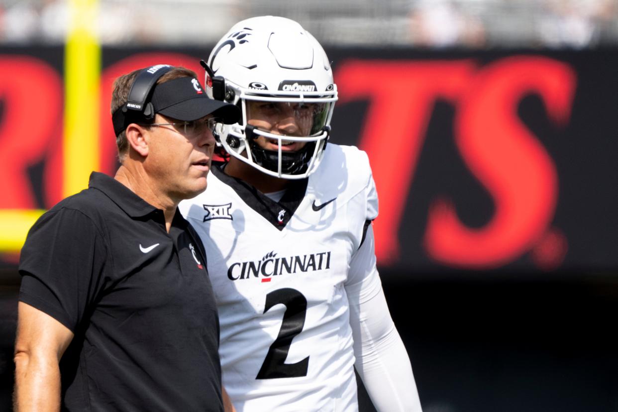 The Cincinnati Bearcats have yet to beat a Big 12 or power conference opponent at Nippert Stadium under Scott Satterfield.