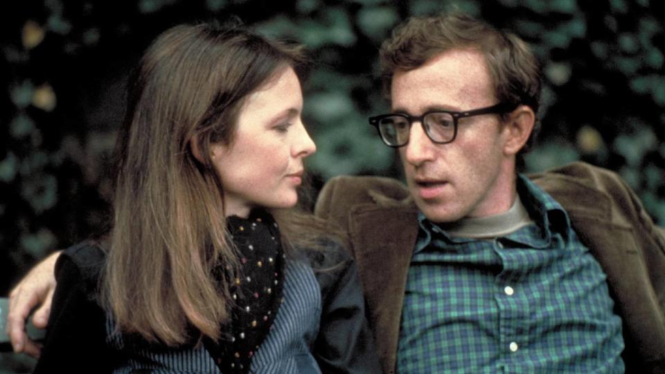 Diane Keaton as Annie Hall and Woody Allen as Alvy Singer in Annie Hall