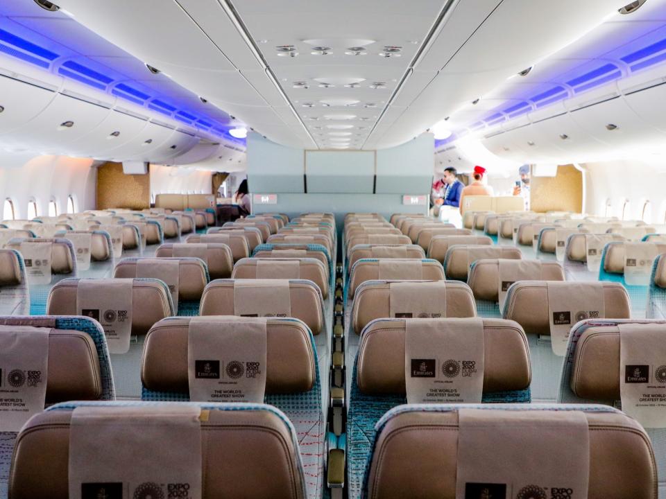 Emirates Airbus A380 Refurbished Tour — Dubai Airshow 2021
