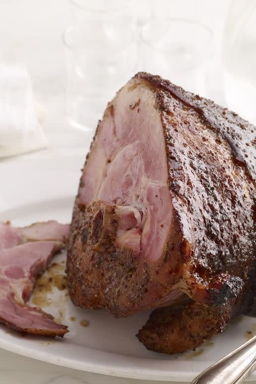 Orange–Coriander Glazed Ham