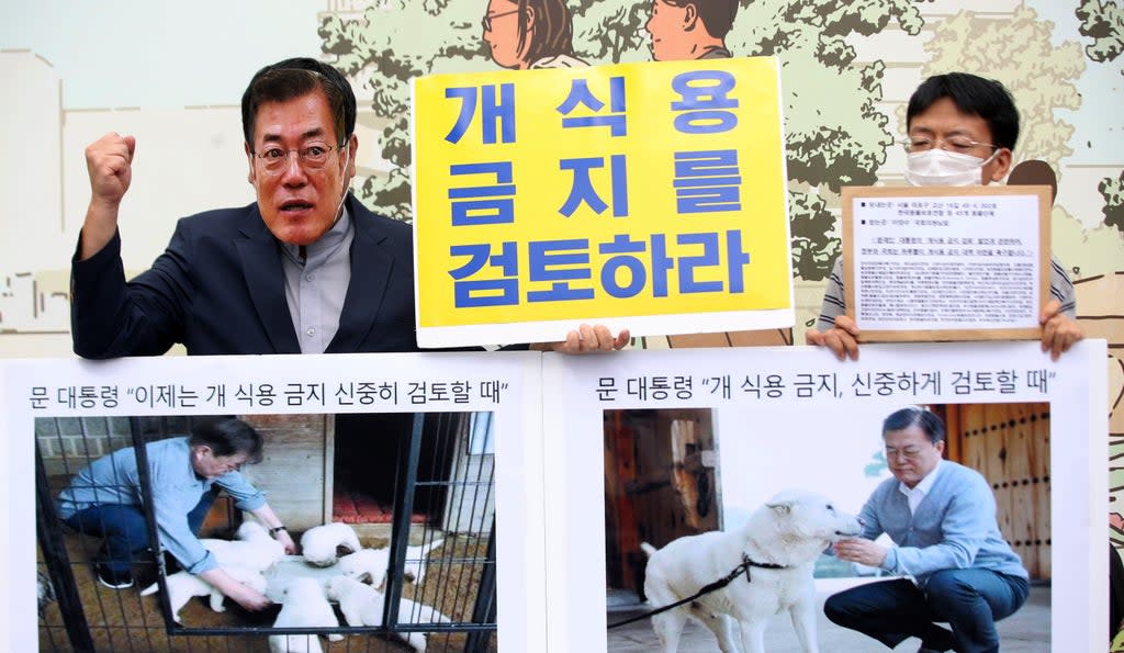 South Korea Dog Meat (ASSOCIATED PRESS)