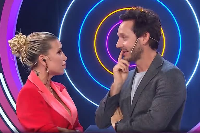 Florencia Peña y Benjamín Vicuña hablaron de su primer encuentro (Captura video)