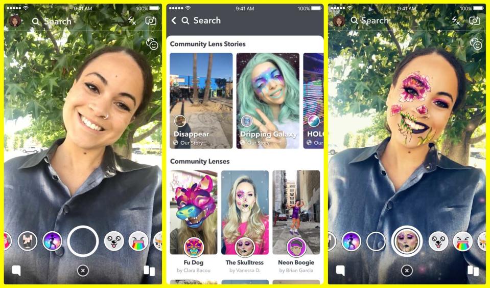 Snapchat has let virtually anyone create Lenses for months. There's been one