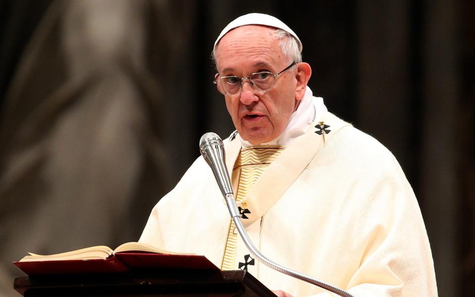 The pope has frequently called for Catholic countries to take in refugees - Getty Images Europe