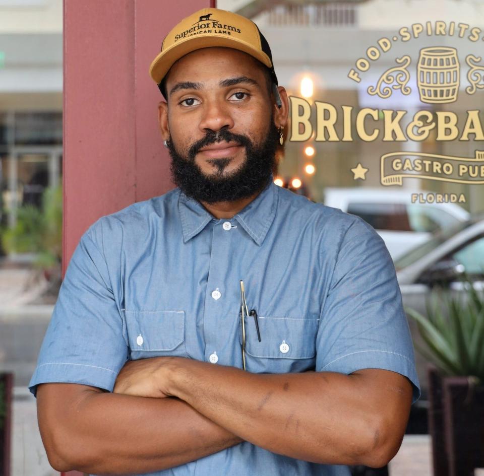 Jeanick De La Haye is Brick and Barrel Pub's new chef de cuisine in Jupiter's Abacoa district.